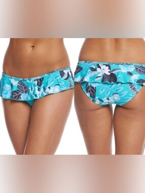 NWT Seafolly tropical vacay skirted bikini bottom